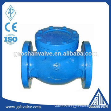 ductile iron cast iron flanged swing check valve
